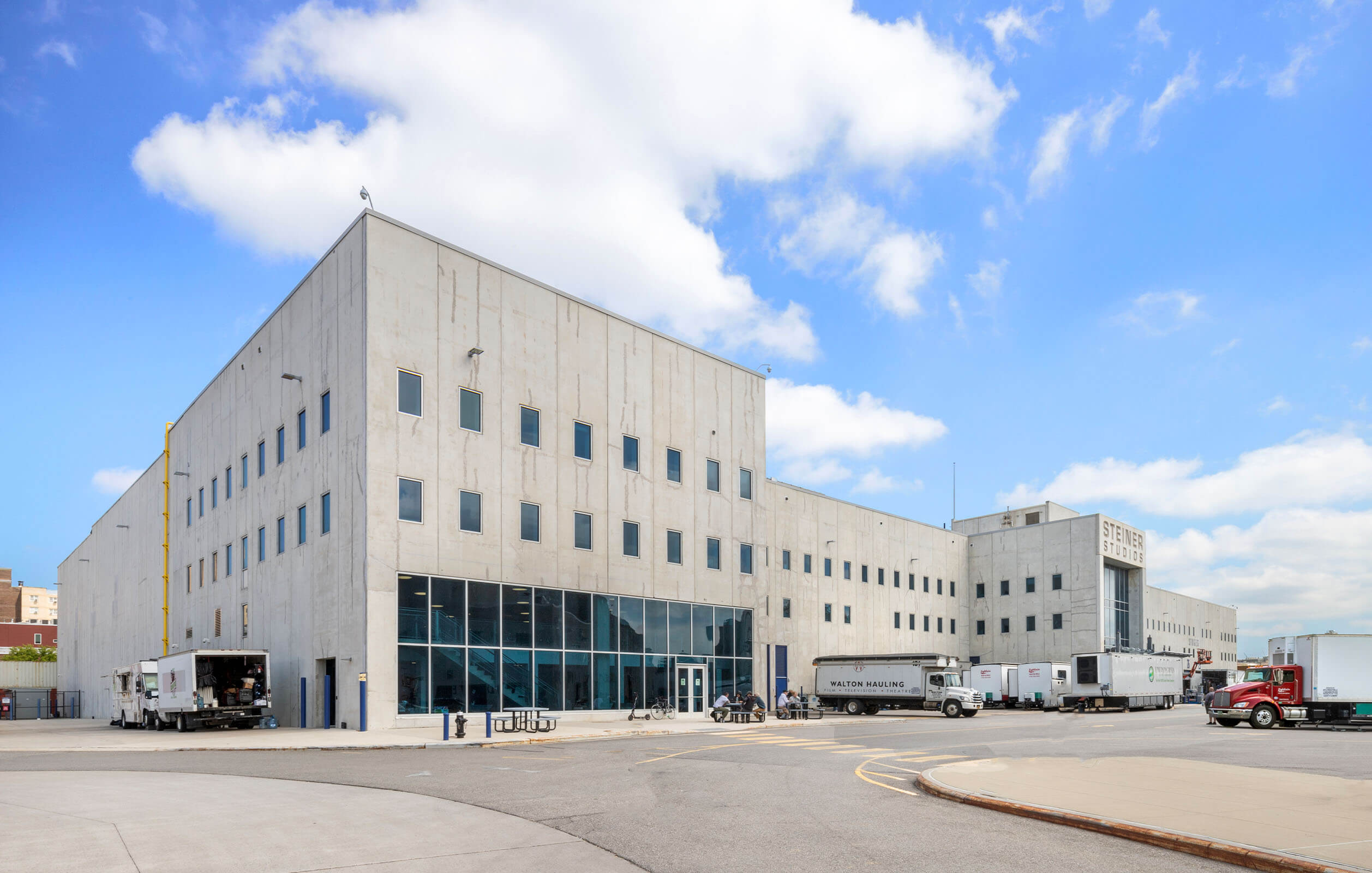 Modern soundstages and production support space at Steiner Studios