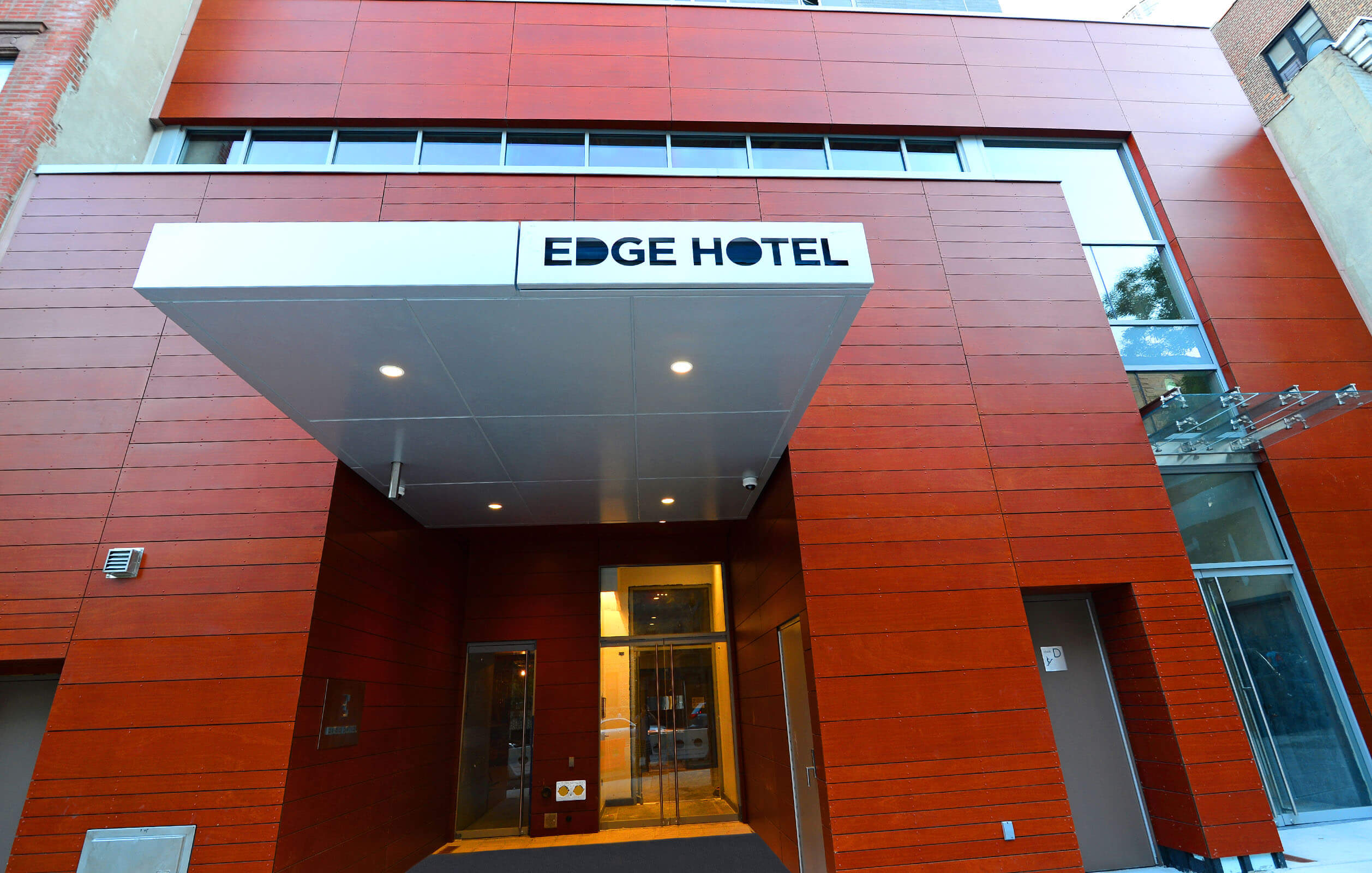 Entrance to Edge Hotel