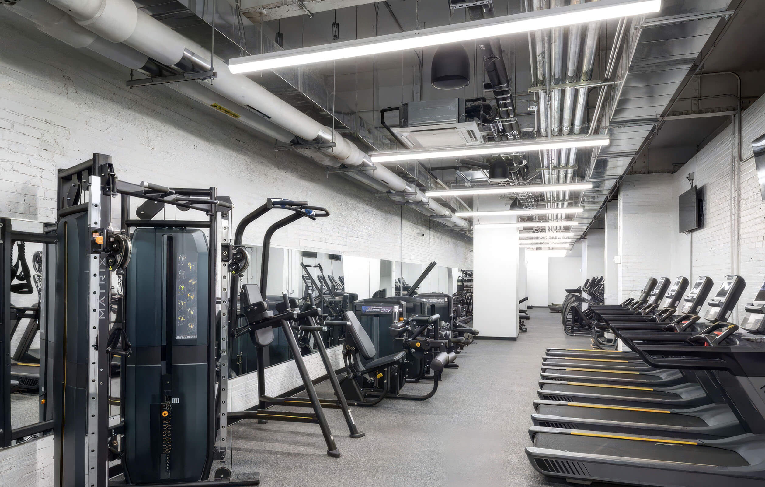 Fitness room at the Major Owens Health & Wellness Community Center in Brooklyn