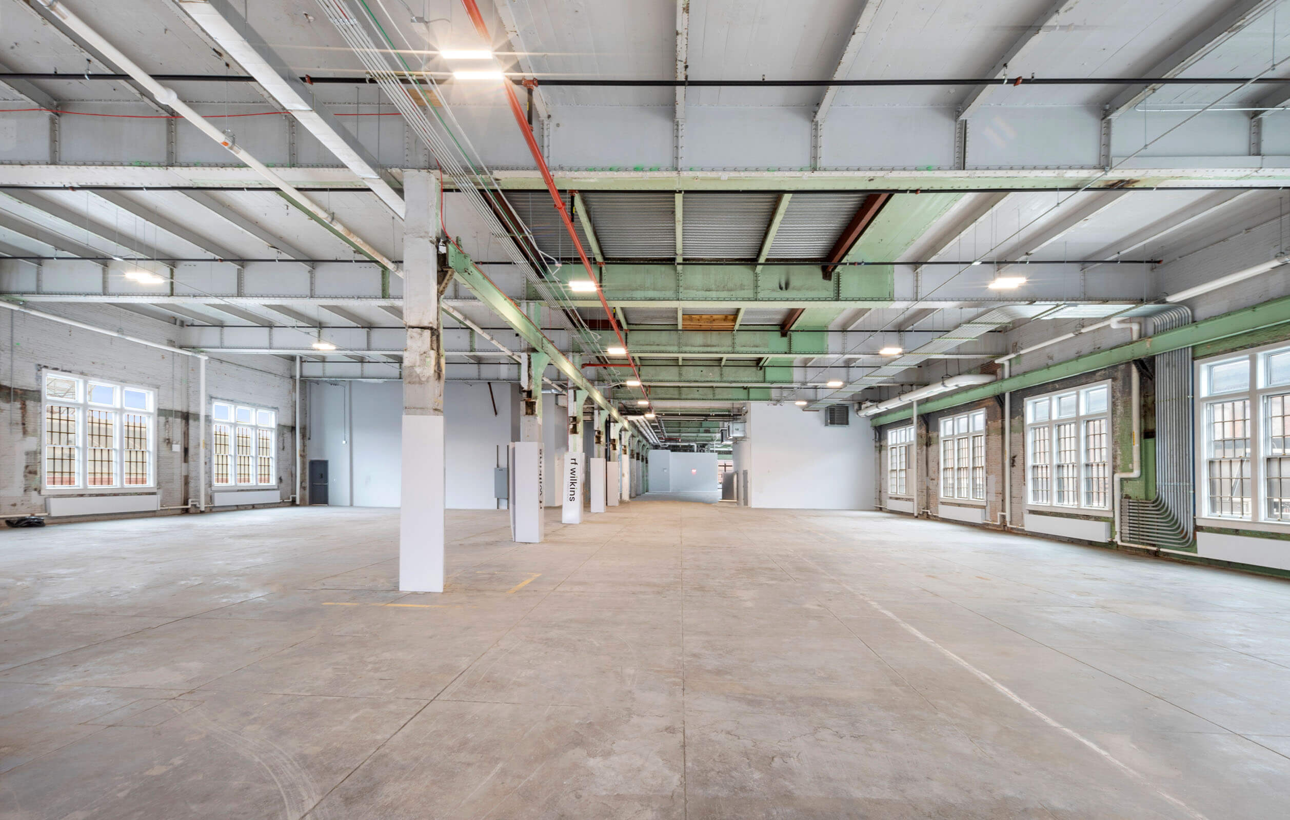 Modern office space within Building 127