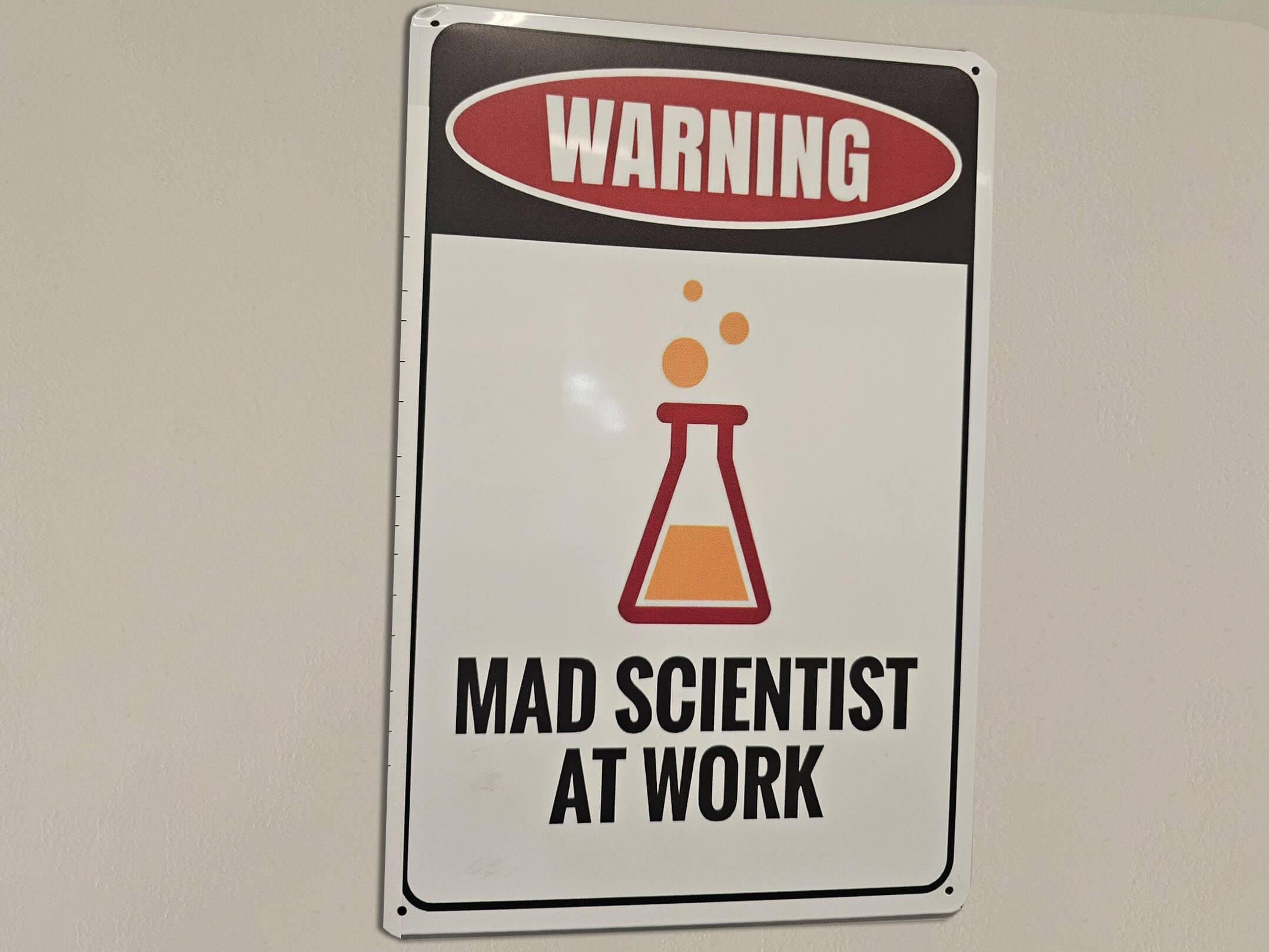 Sign saying 