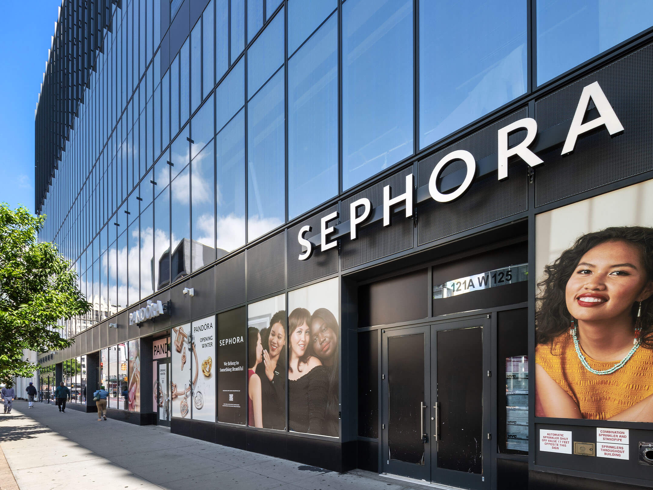 Exterior of Sephora store in the National Urban League Empowerment Center