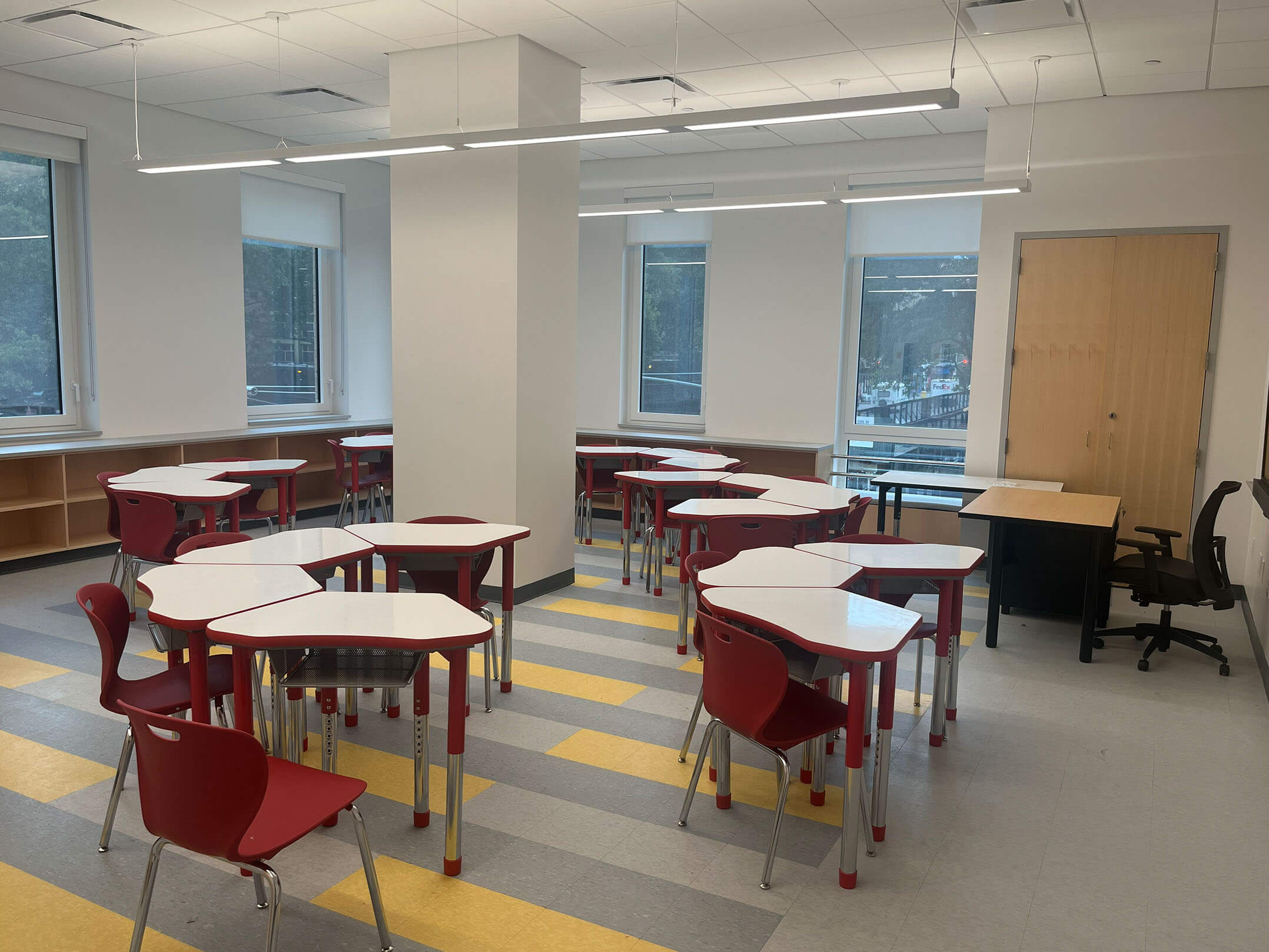 Classroom of the public charter school in Harlem known as Promise Academy II