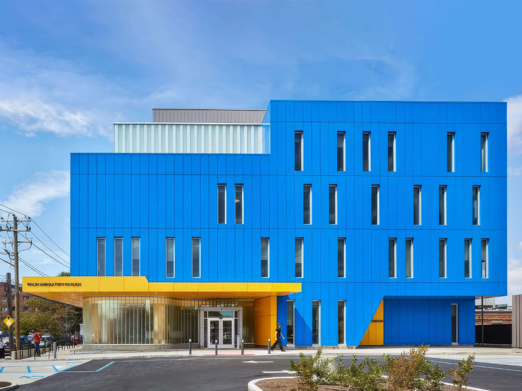 Exterior of St. John's Episcopal Hospital's new Walsh Ambulatory Pavilion