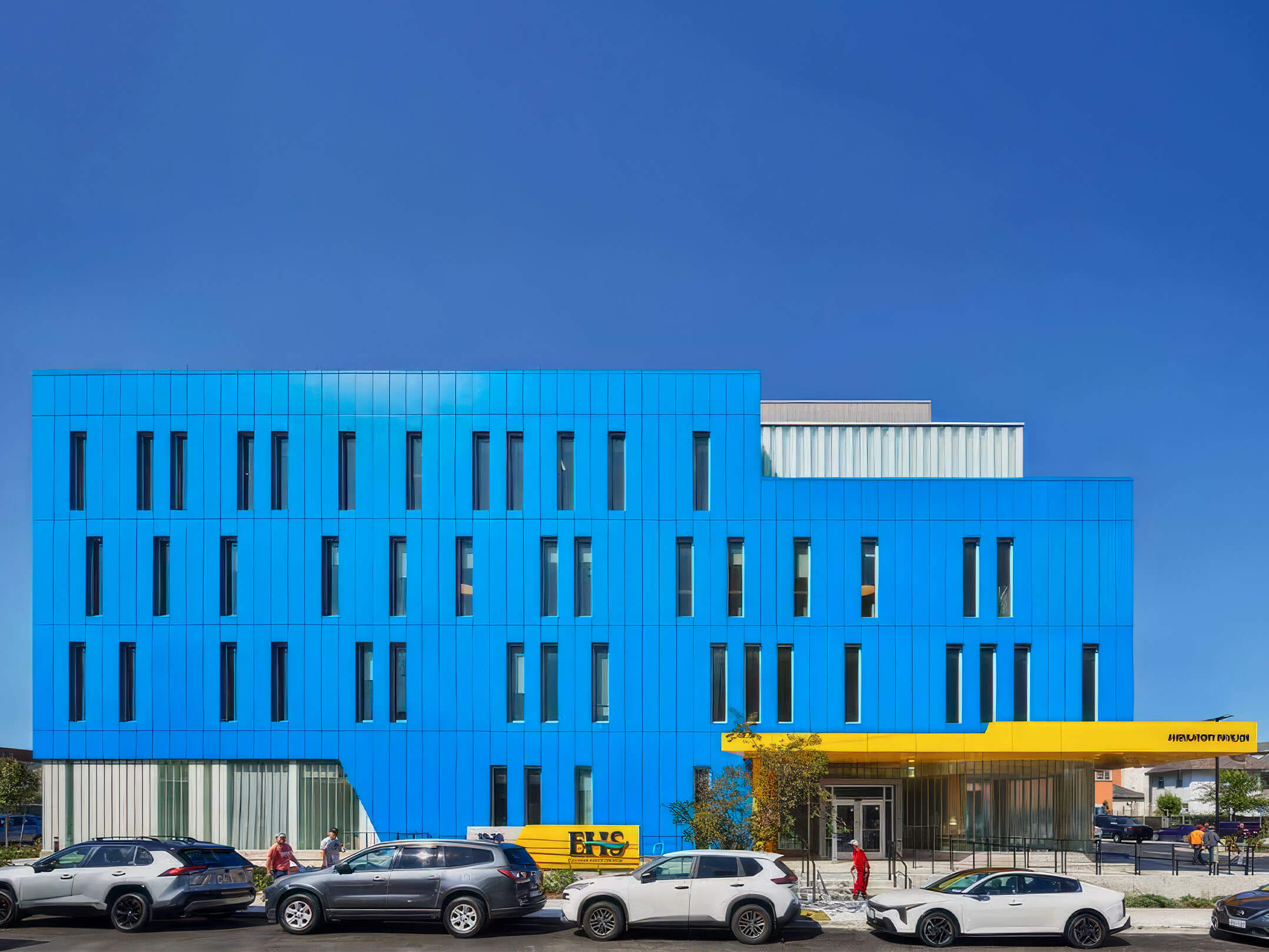Exterior of St. John's Episcopal Hospital's new Walsh Ambulatory Pavilion