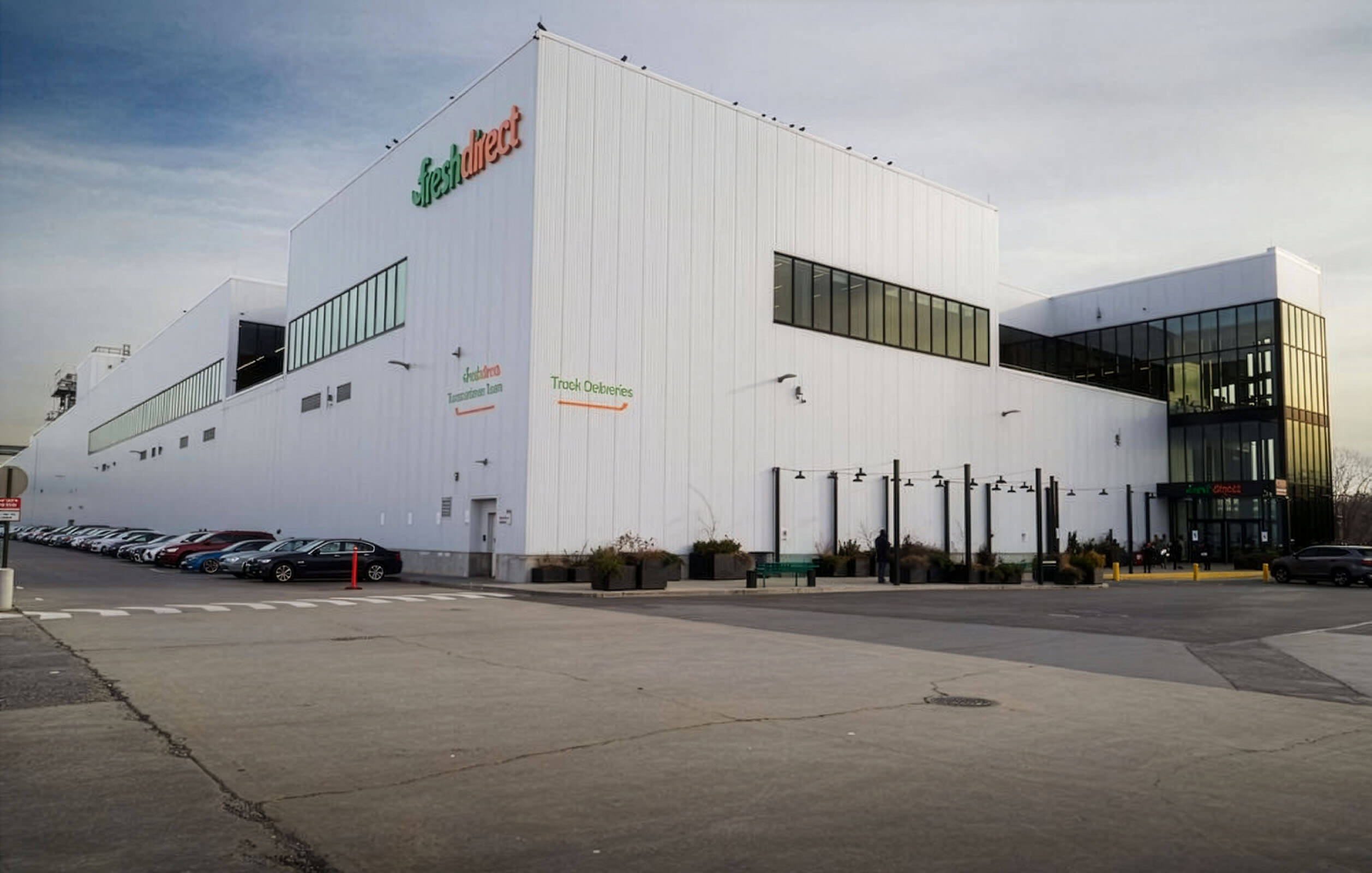Fresh Direct's new distribution center