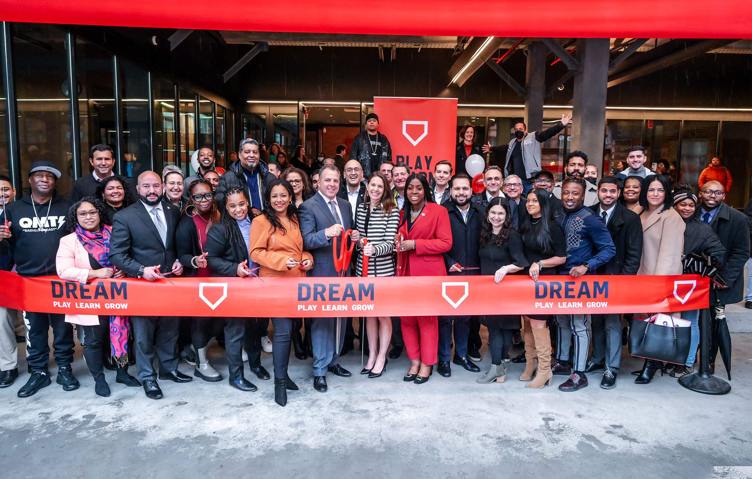 Ribbon cutting ceremony commemorating the grand opening of the 188,000 square foot DREAM Charter School in the South Bronx