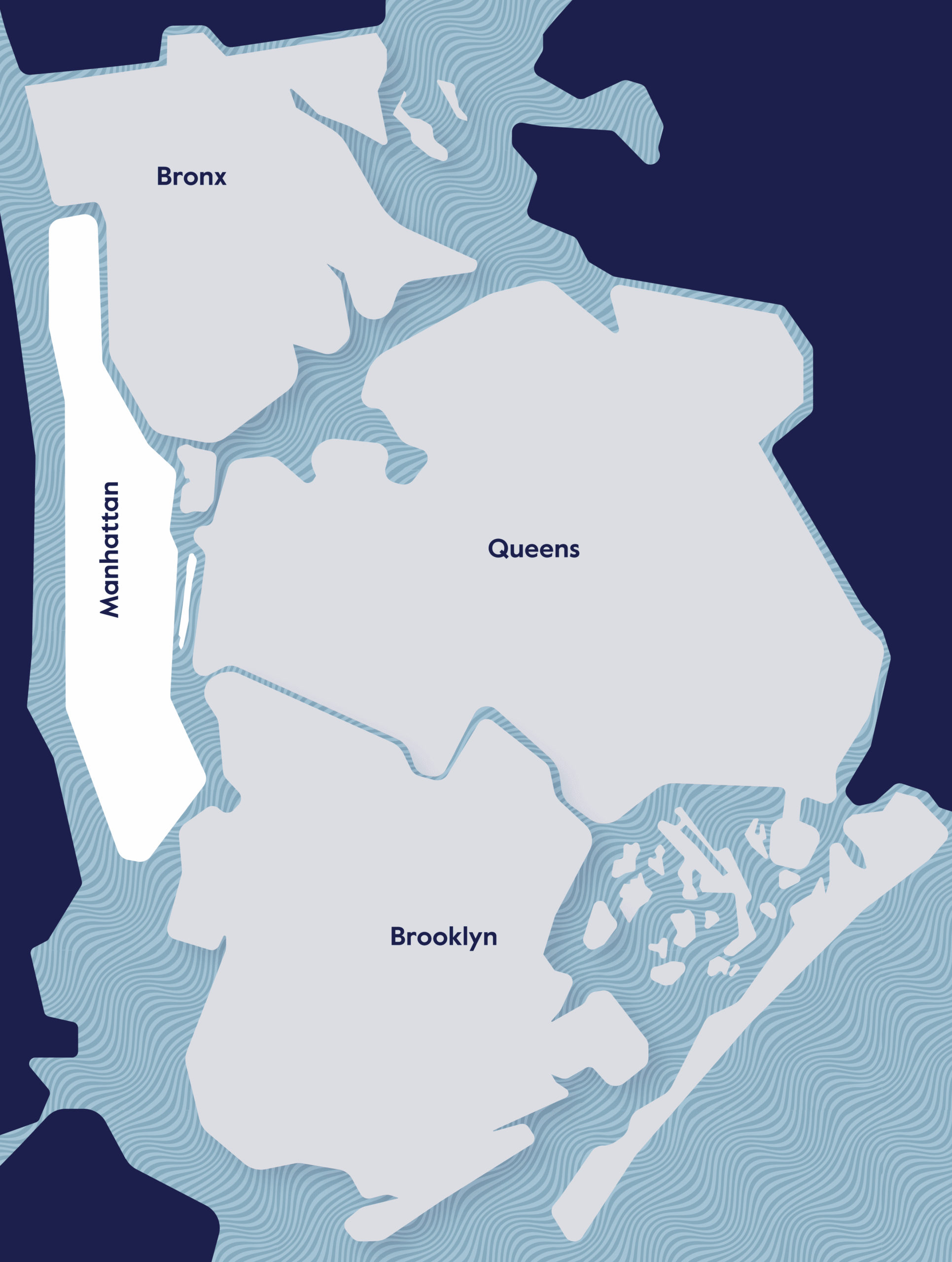 NYC Manhattan map